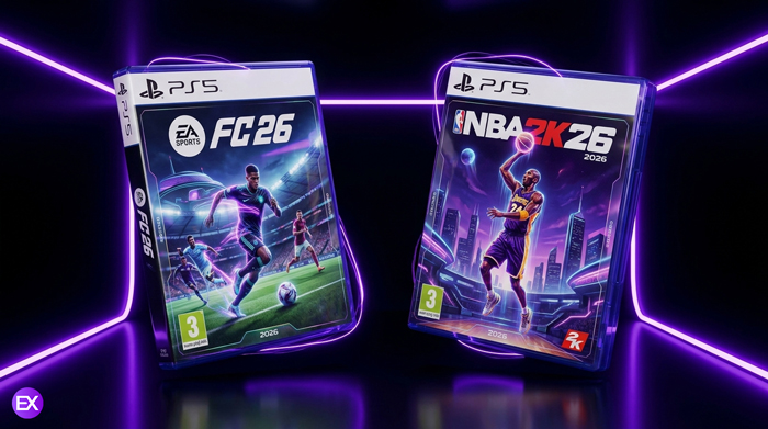 بازی های جدید ورزشی PS5 در 2026؛ EA Sports FC و NBA 2K