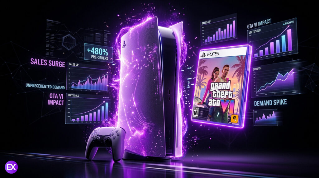 تأثیر GTA VI بر فروش PS5