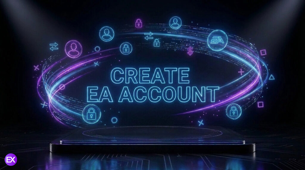 آموزش ساخت اکانت EA