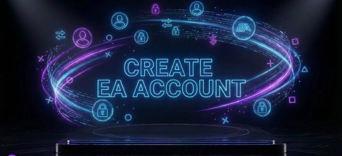 آموزش ساخت اکانت EA